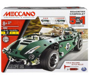 Meccano 6040176 Cabriolet Retro Friction - 5 Models