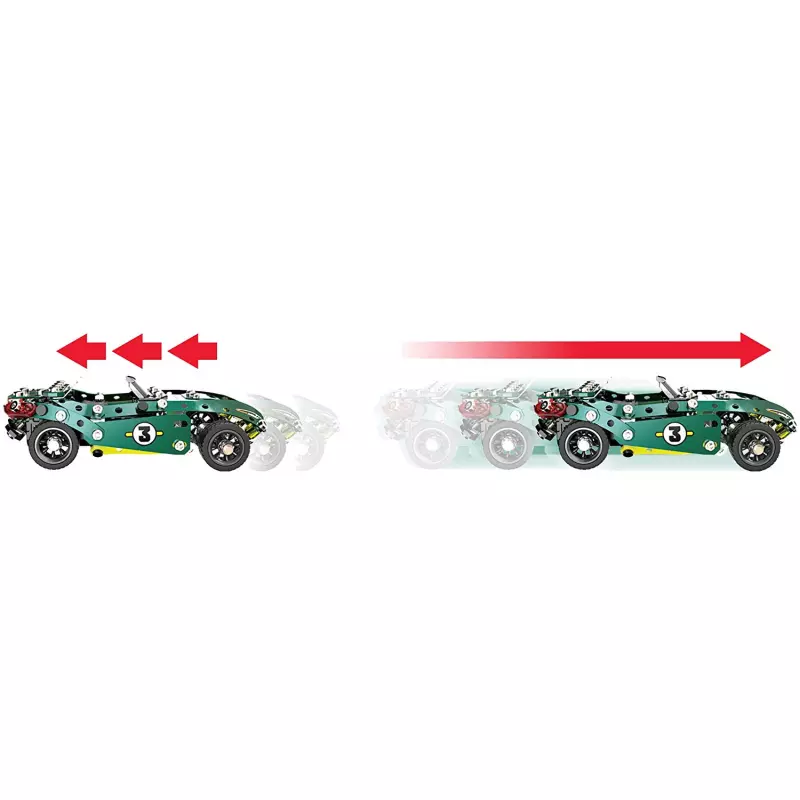 Meccano 6040176 Cabriolet Retro Friction - 5 Models