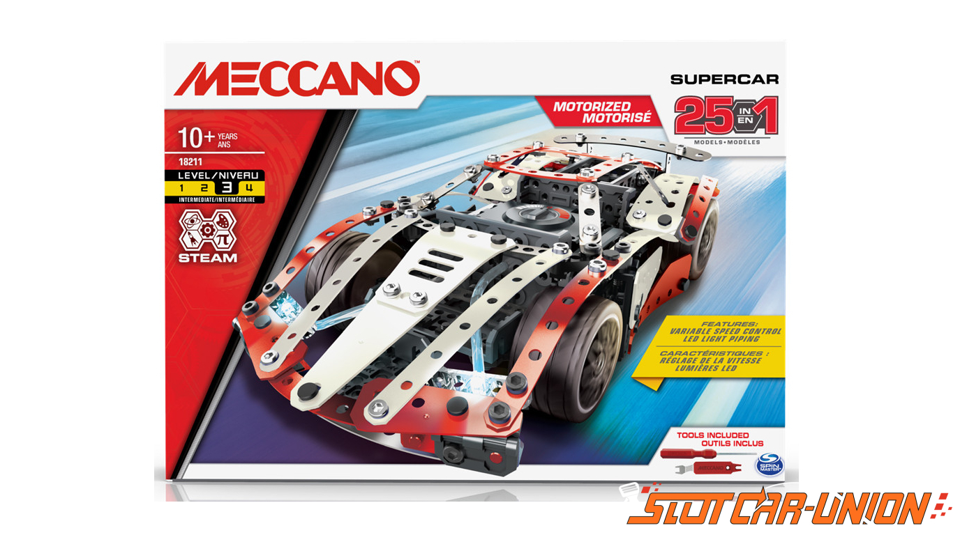 Meccano 6062054 Supercar 25 Modeles