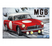 AOSHIMA 063026 Kit 1/24 BLMC G/HM4 MG-B Club Rally Ver. '66