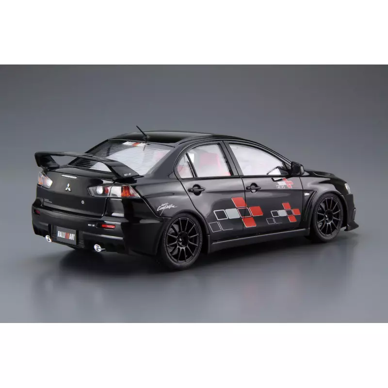 AOSHIMA 059876 Kit 1/24 Ralliart CZ4A Lancer Evolution Ⅹ '07 (Mitsubishi)