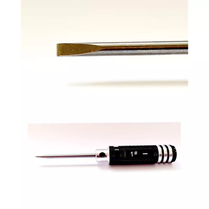  STAFFS117 3mm Flat Head Screw Driver Large Handle
