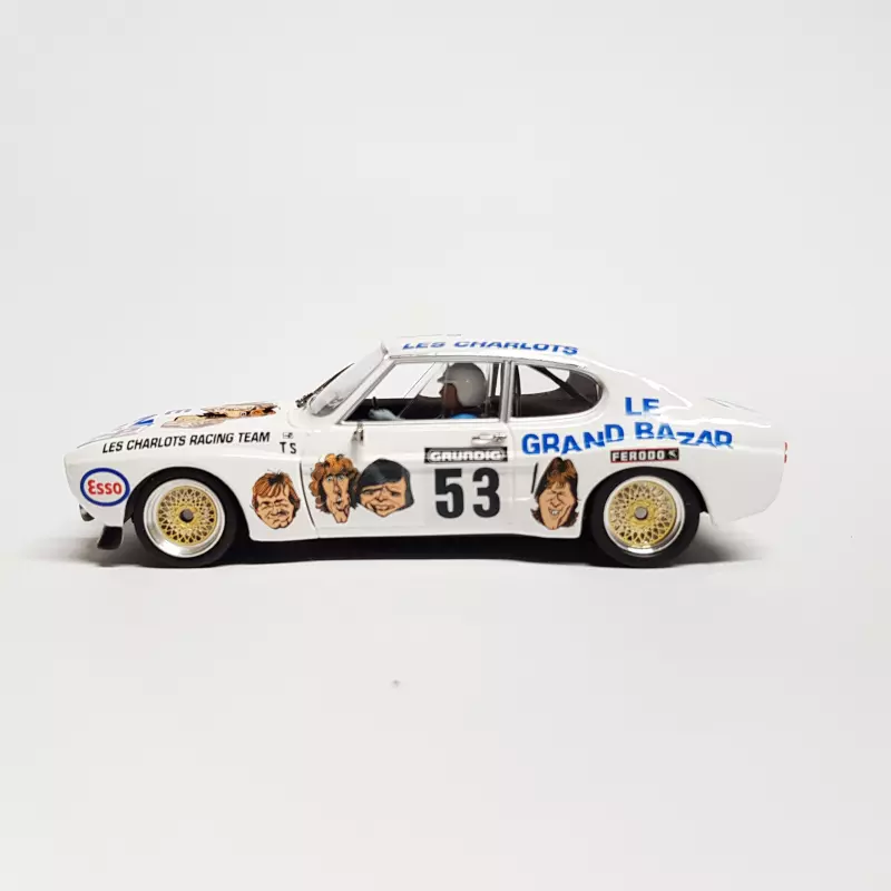 SRC 00407 Ford Capri 2600 LV Tour de France 1973 n.53 GRAND BAZAR Circuit