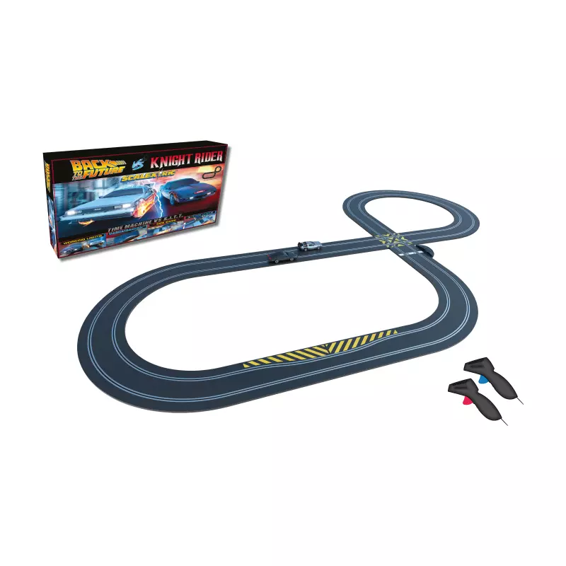 Scalextric C1431 Coffret 1980s TV - Back to the Future vs Knight Rider