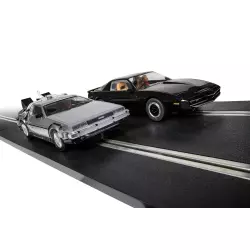 Scalextric C1431 Coffret 1980s TV - Back to the Future vs Knight Rider