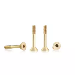 BRM S-137A2 Suspension brass screw M2 sink head 4.5mm x 11.5mm – LONG (4 pcs)