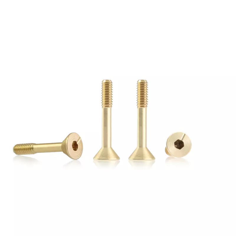  BRM S-137C2 Suspension brass screw M2 sink head 4.0mm x 11.5mm – LONG (4 pcs)