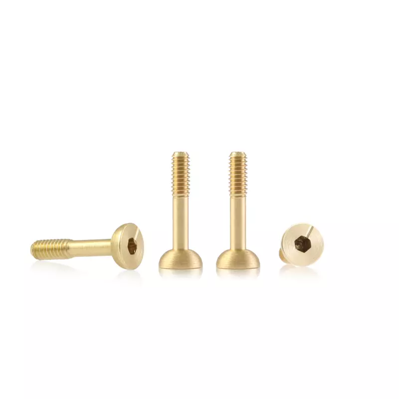 BRM S-138A1 Suspension brass screw M2 spherical head 4.5mm x 9.5mm – SHORT (4 pcs)