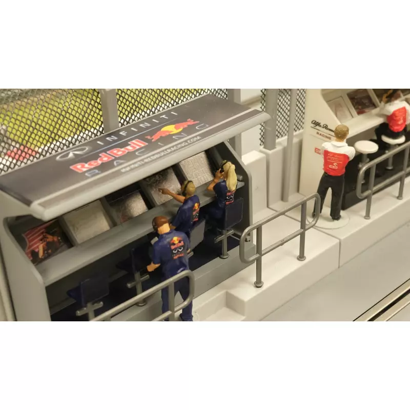 Slot Track Scenics Fig. 25 Figurines Pit Wall Pack C