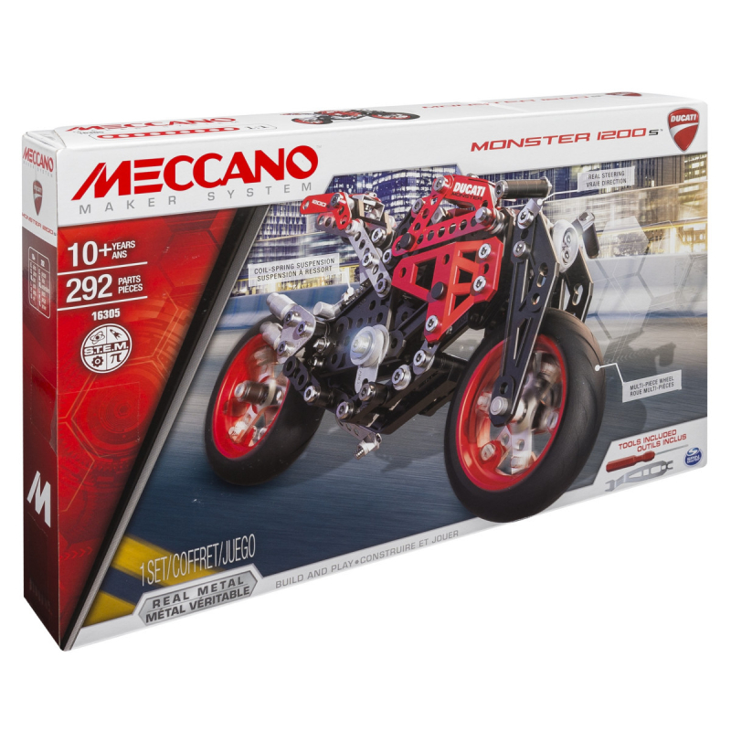                                     Meccano 6027038 Ducati Monster 1200S