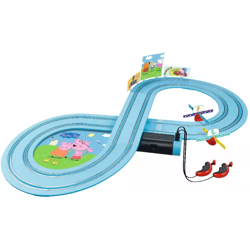 Carrera FIRST 63043 Peppa Pig Kids GranPrix Slot Car Union