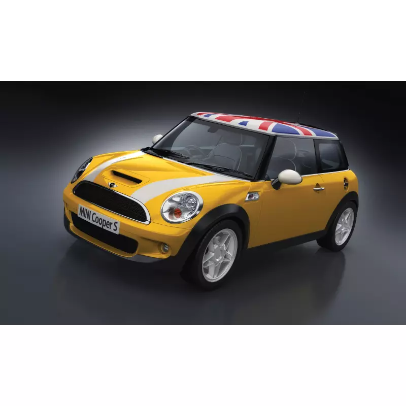 Airfix MINI Cooper S Starter Set - Yellow 1:32