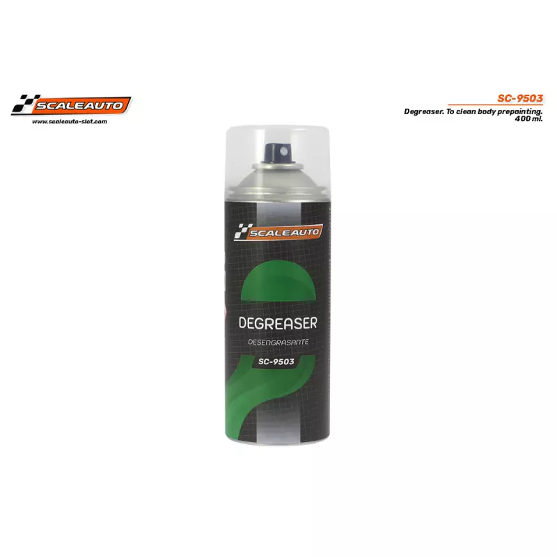  Scaleauto SC-9503 Dégraissant - Pour nettoyer les carrosseries avant la peinture - 400ml