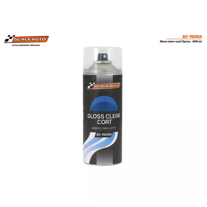 Scaleauto SC-9505A Gloss clear coat Spray - 400ml