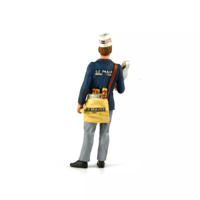 LE MANS miniatures Figurine 1/18 Joseph, vendeur de journaux