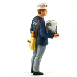 LE MANS miniatures Figurine 1/18 Joseph, vendeur de journaux