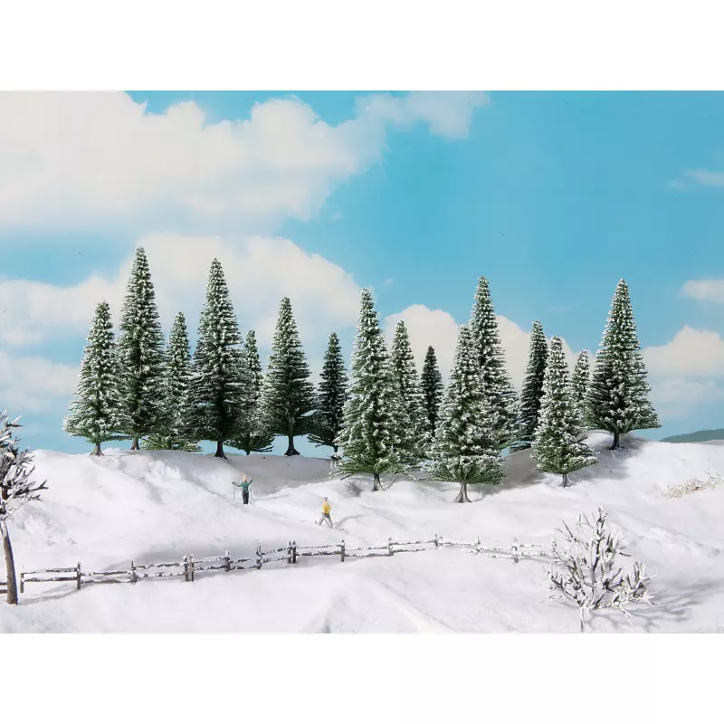 NOCH 24682 Snowy Fir Trees
