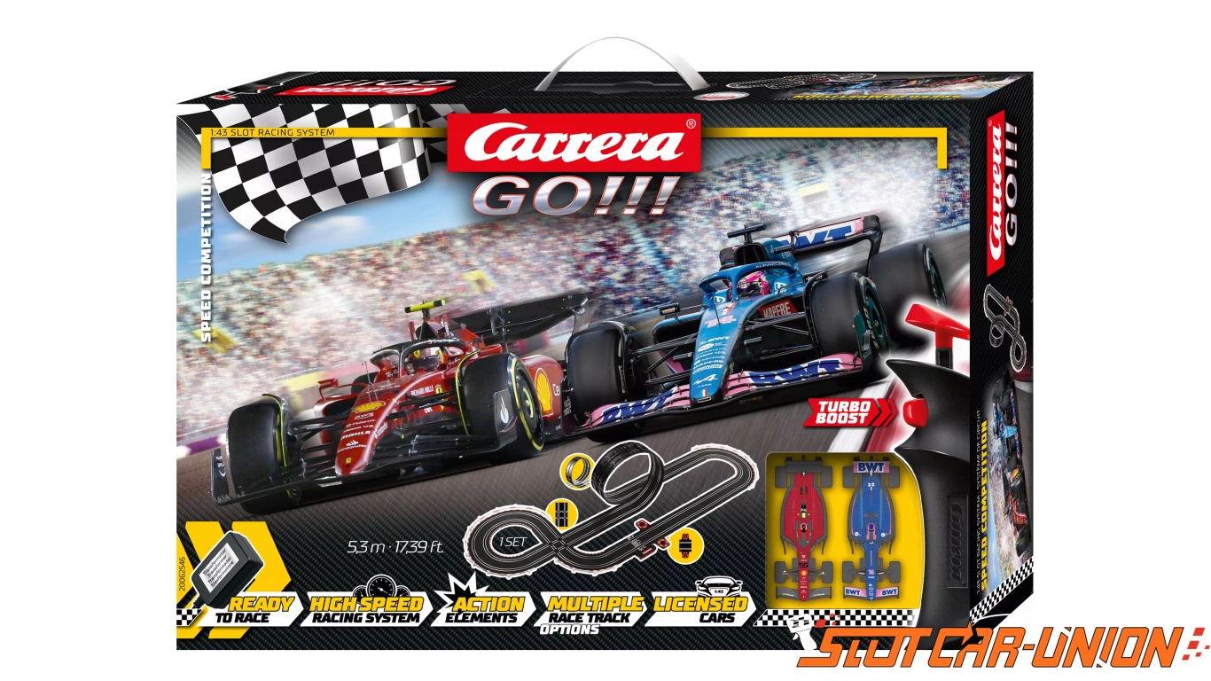 Carrera GO!!! Up to Speed Race Track Set I Racetracks and Licensed