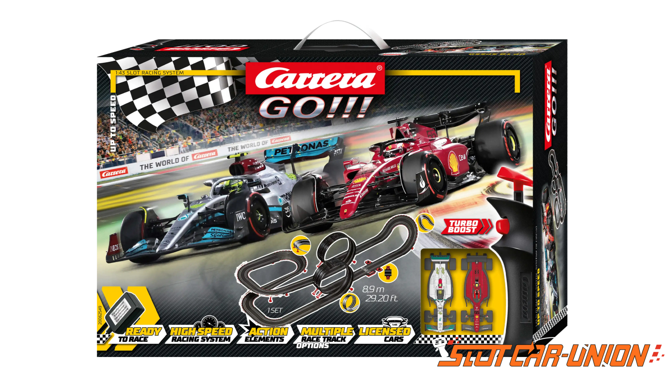 Carrera GO!!! 62549 Up to Speed Set - Slot Car-Union