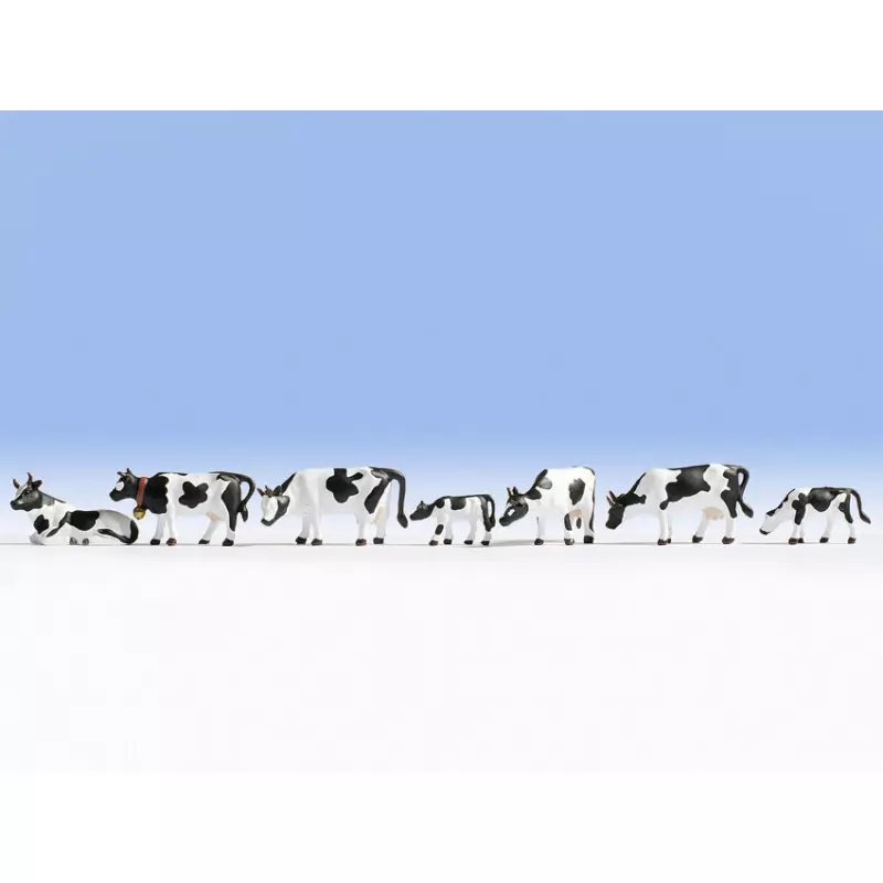 NOCH 15721 Kühe, schwarz-weiß