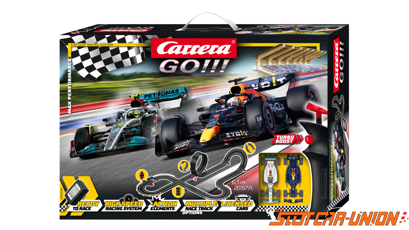 Carrera GO!!! 62548 Max Performance Set - Slot Car-Union