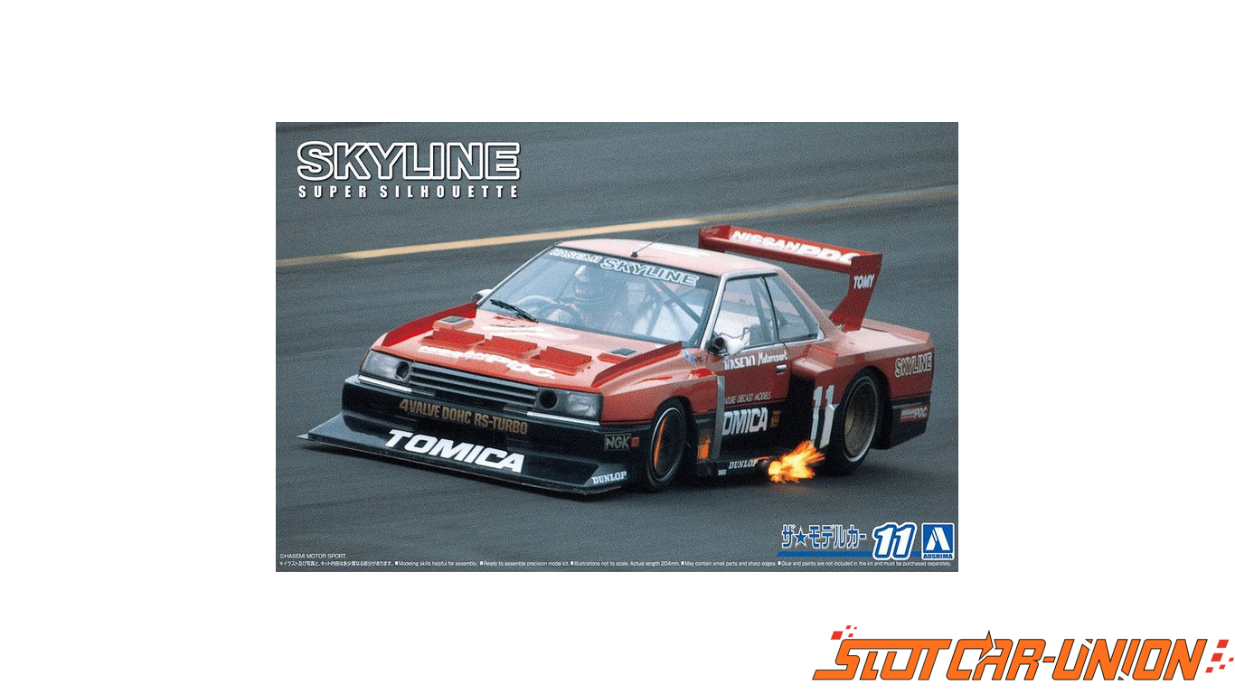 Amazon.com: Aoshima Nissan KDR30 Skyline Super Silhouette