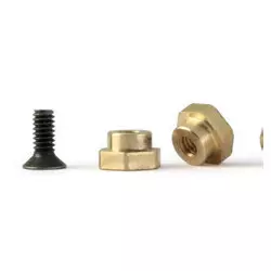 RevoSlot RS208 Brass nuts (x4) + screws