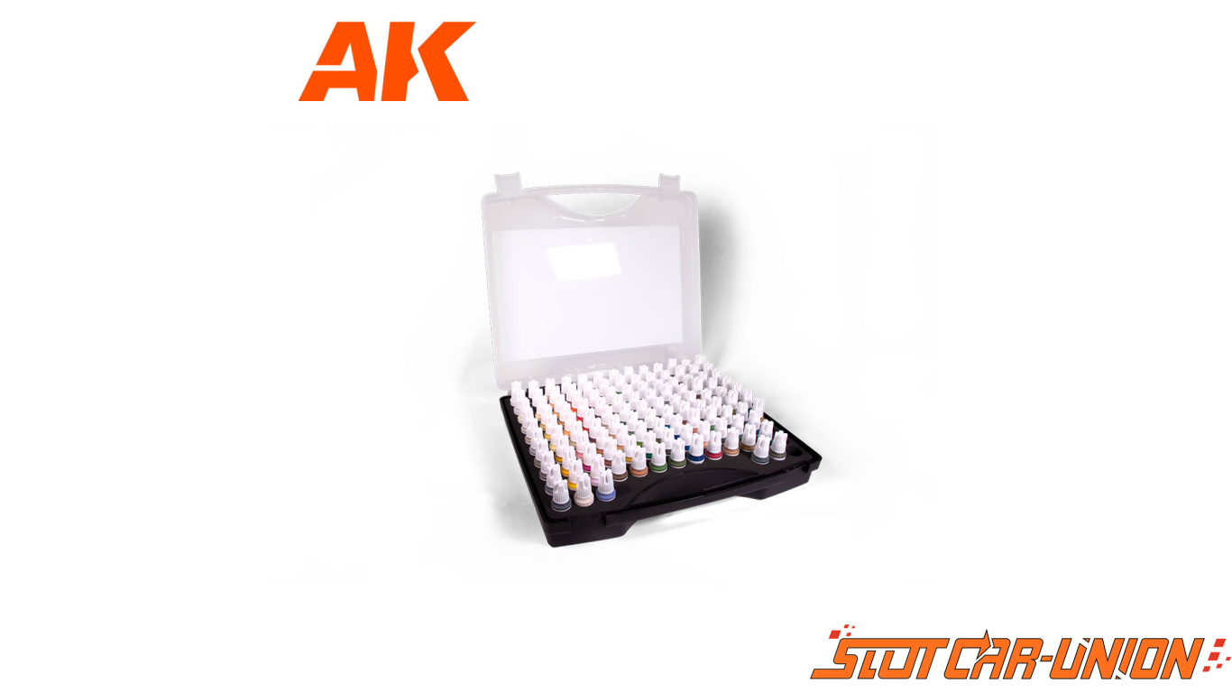 AK Interactive AK11704 Les 120 Meilleures Couleurs pour Figurines - Slot  Car-Union