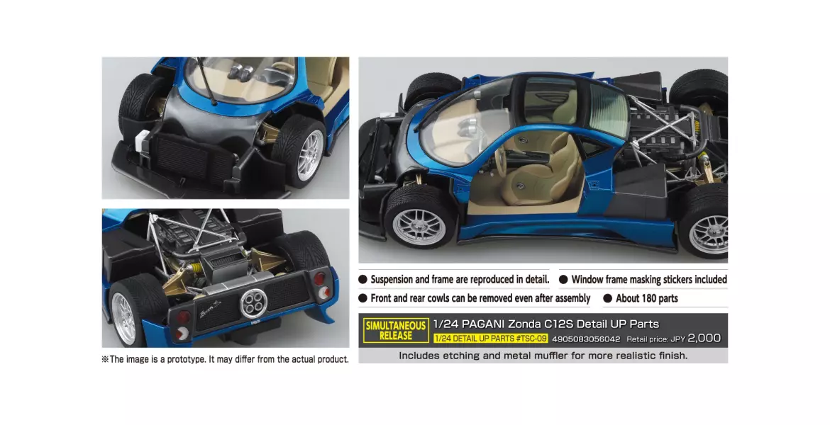 aoshima-056028-kit-124-pagani-