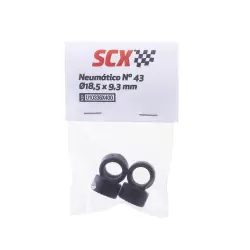 SCX Tyres Nº43 Ø18,5 x 9,3 mm U10336 (4 pcs)