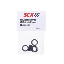 SCX Tyres Nº16 Ø 18,3 x 9,8 mm U10338 (4 pcs)