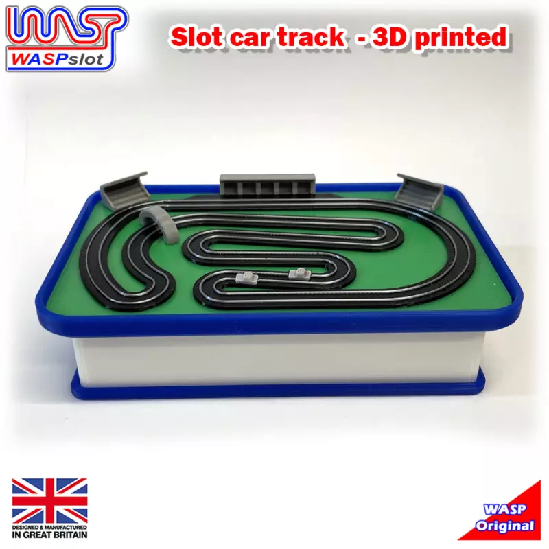 WASP Slot Car Track - 3D...