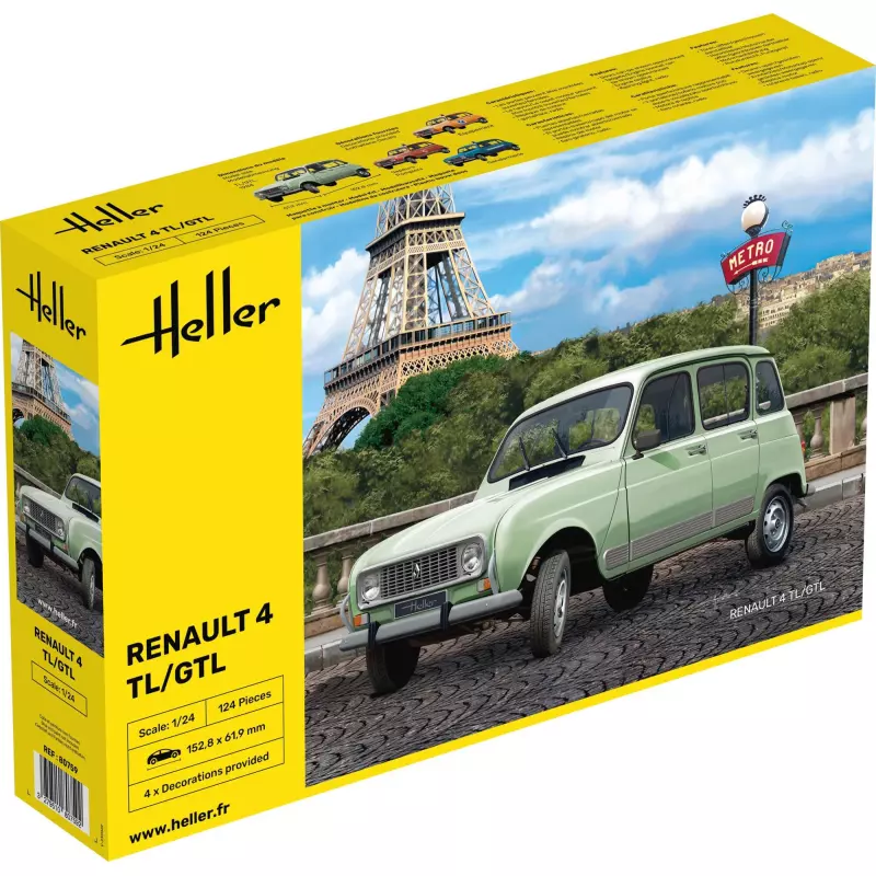 Heller 80759 Renault 4TL/GTL