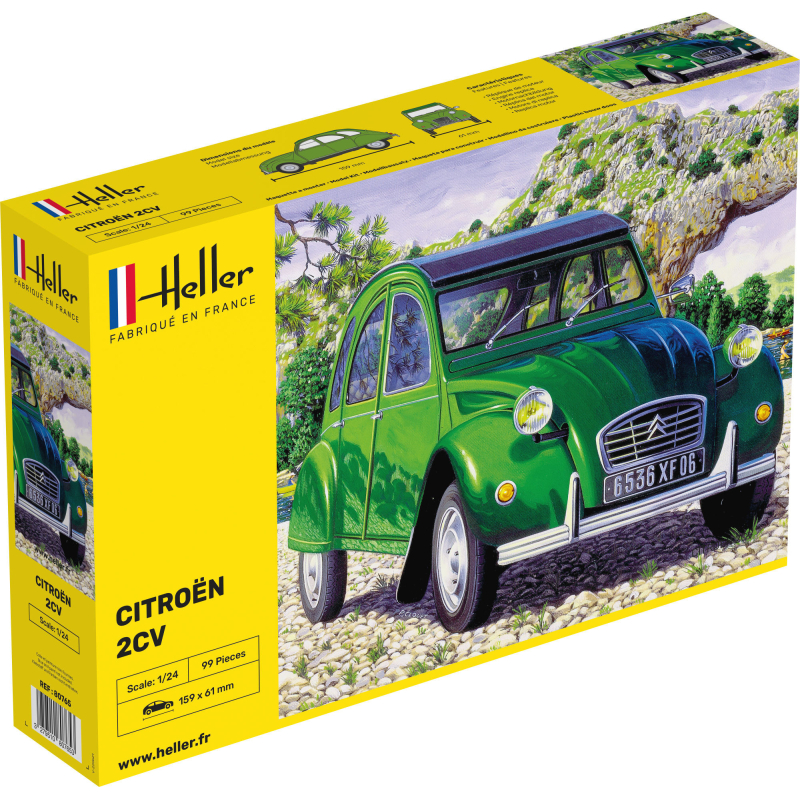 Heller 80765 Citroen 2 CV
