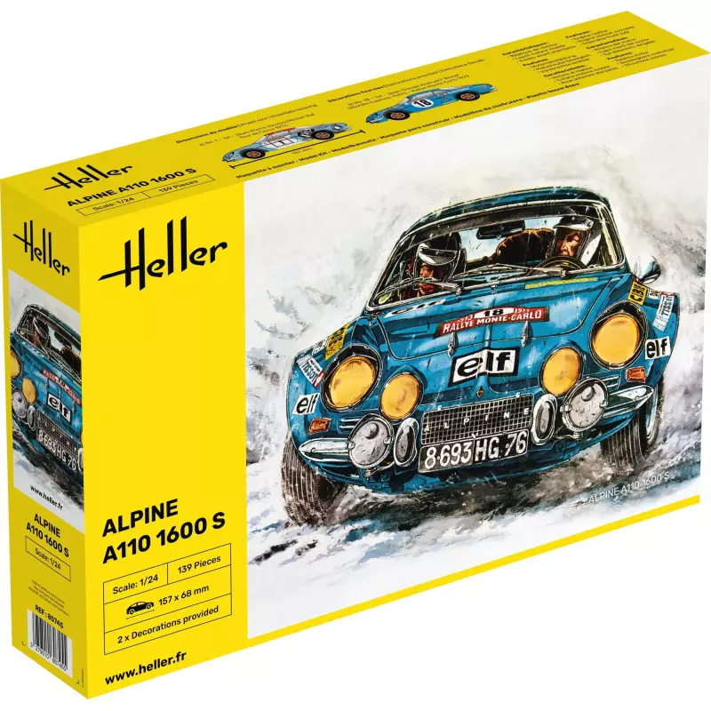 Heller 80745 Alpine A110...