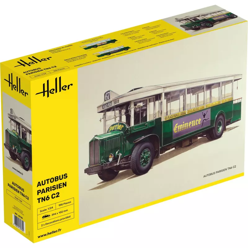 Heller 80789 Autobus TN6 C2