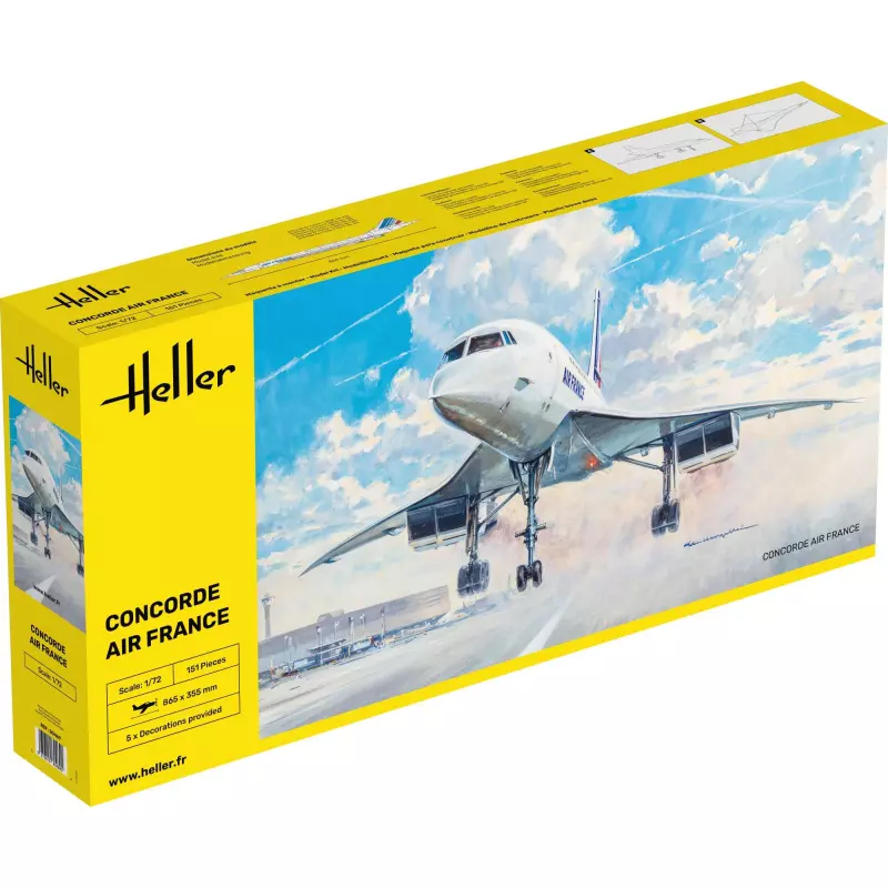 Heller 80469 Concorde AF