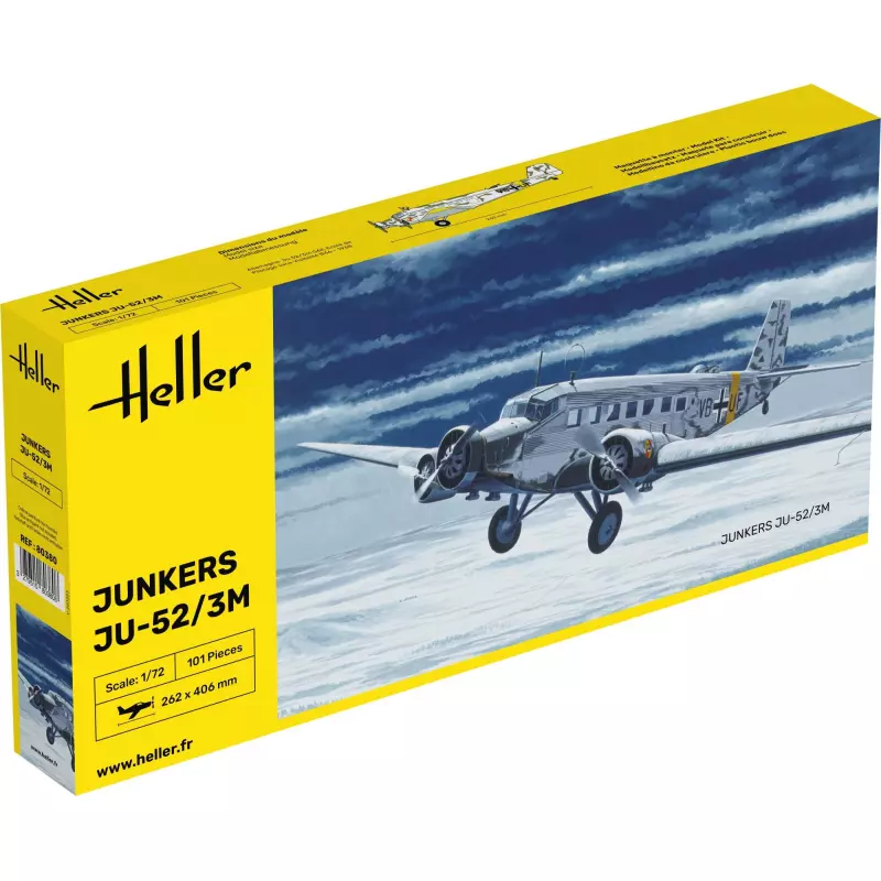 Heller 80380 Ju-52/3m