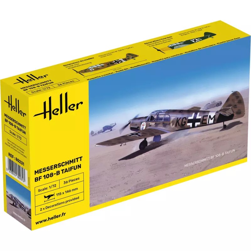 Heller 80231 Messerschmitt...