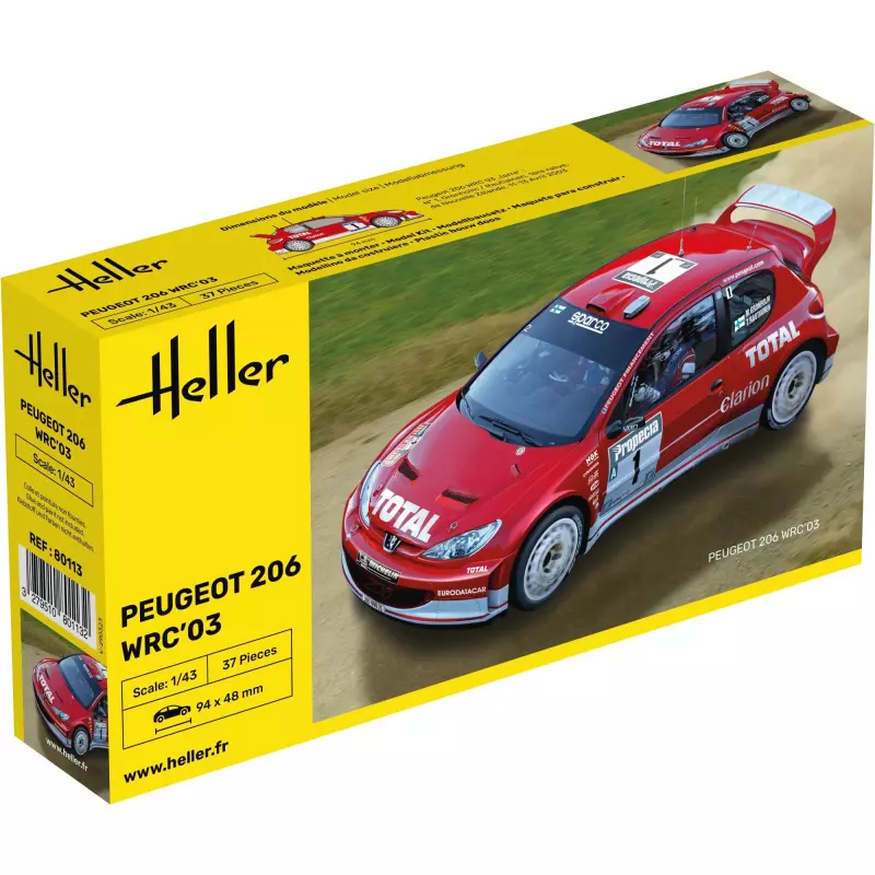 Heller 80113 Peugeot 206...
