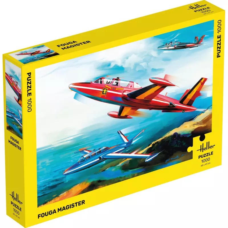 Heller 20510 Puzzle Fouga...