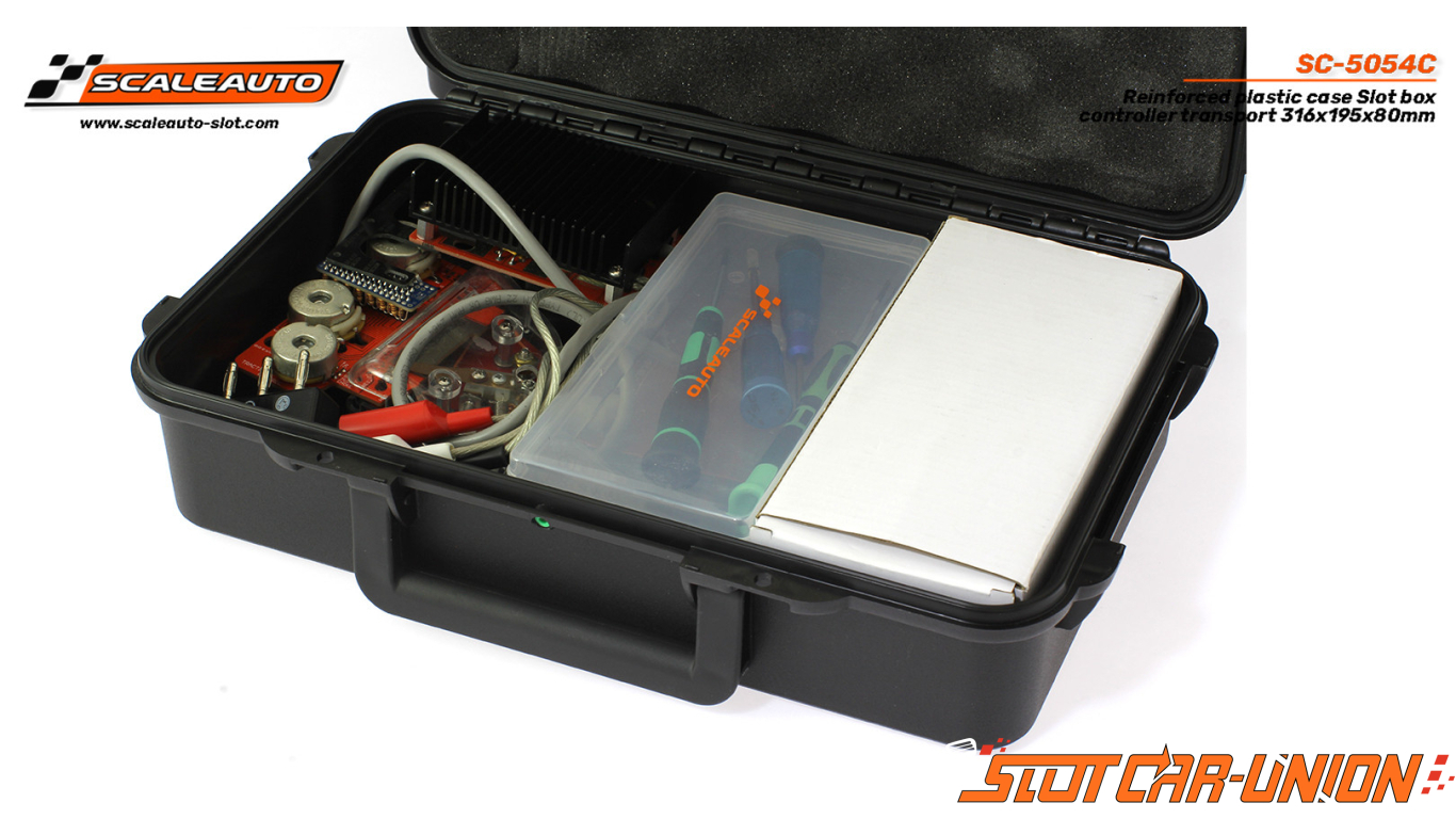 Scaleauto SC-5054C Reinforced plastic case Slot box