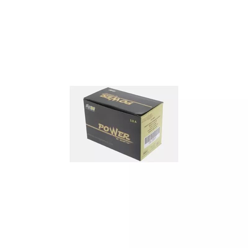 DS Racing Power Adapter 12 Volts DC 3 A.
