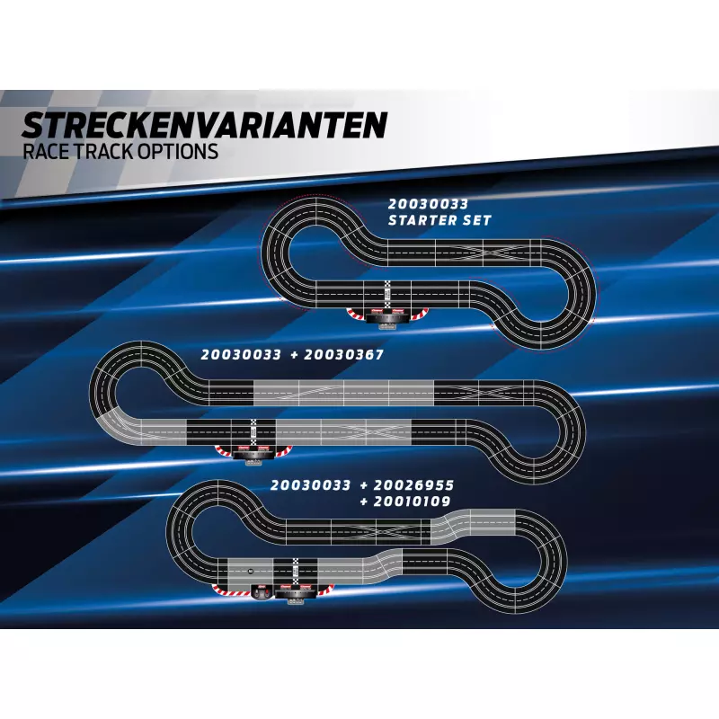 Carrera Digital 132 Starter Set 5.7m Track Slot Car Union