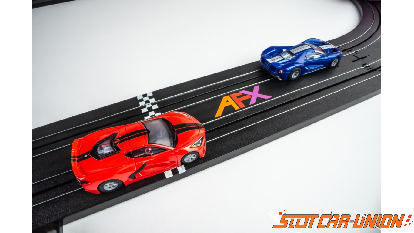 AFX Racing Super Cars Set Slot Car Union
