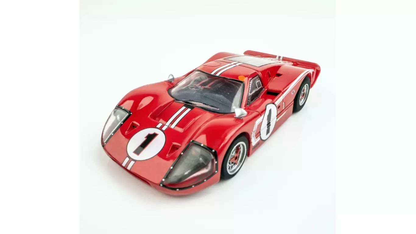 AFX Racing 22042 Ford GT40 MKIV n.1 LeMans Slot Car Union