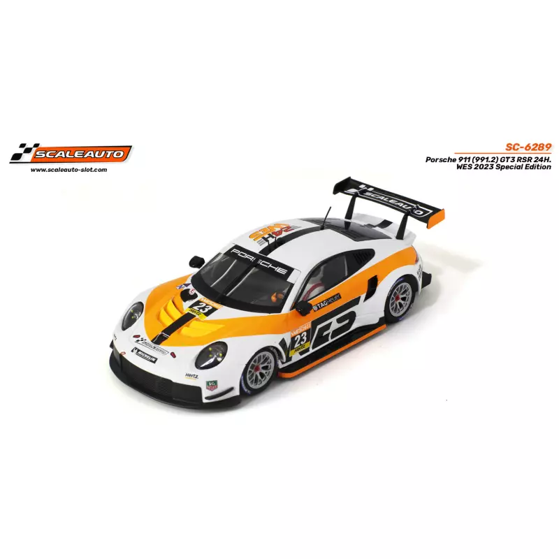 Slot top car porsche