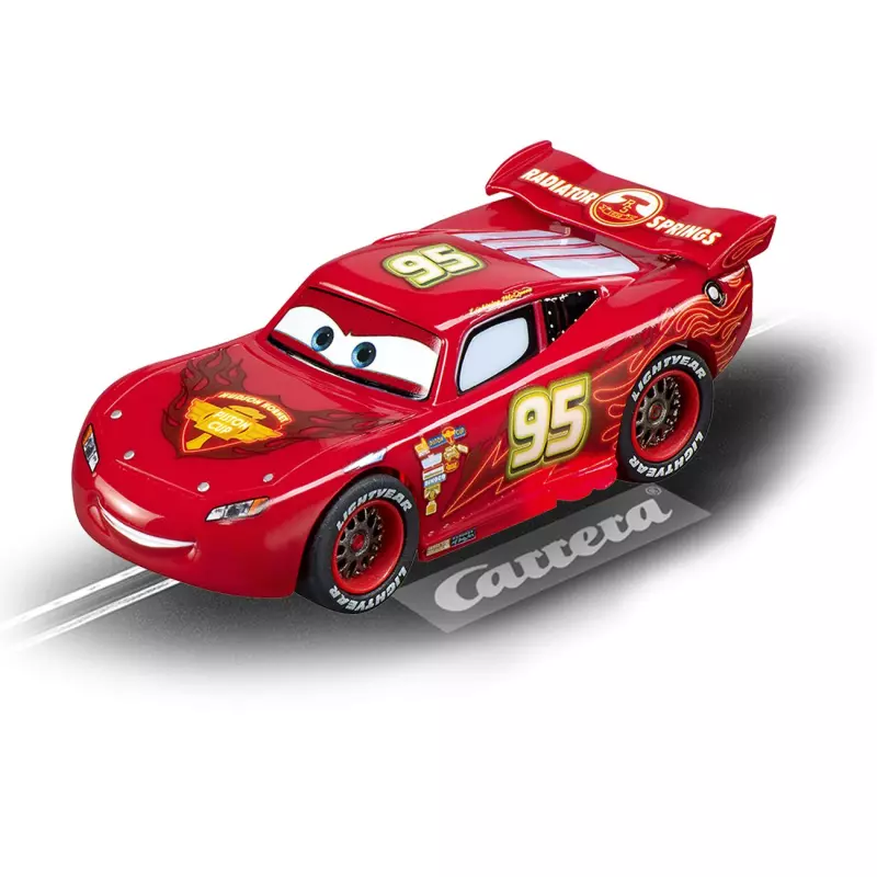 Carrera GO!!! 64000 Disney/Pixar Cars NEON Lightning McQueen