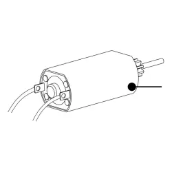 Scalextric C8442 Slimline Motor with 36mm Shaft & Pinion