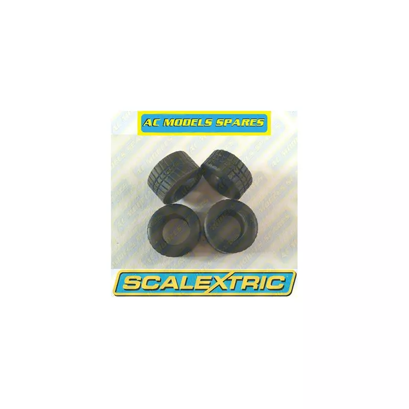 Scalextric W8514 Tyres Intermediate F1 x4